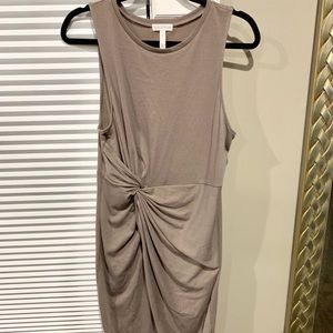 Leith twist front t-shirt dress